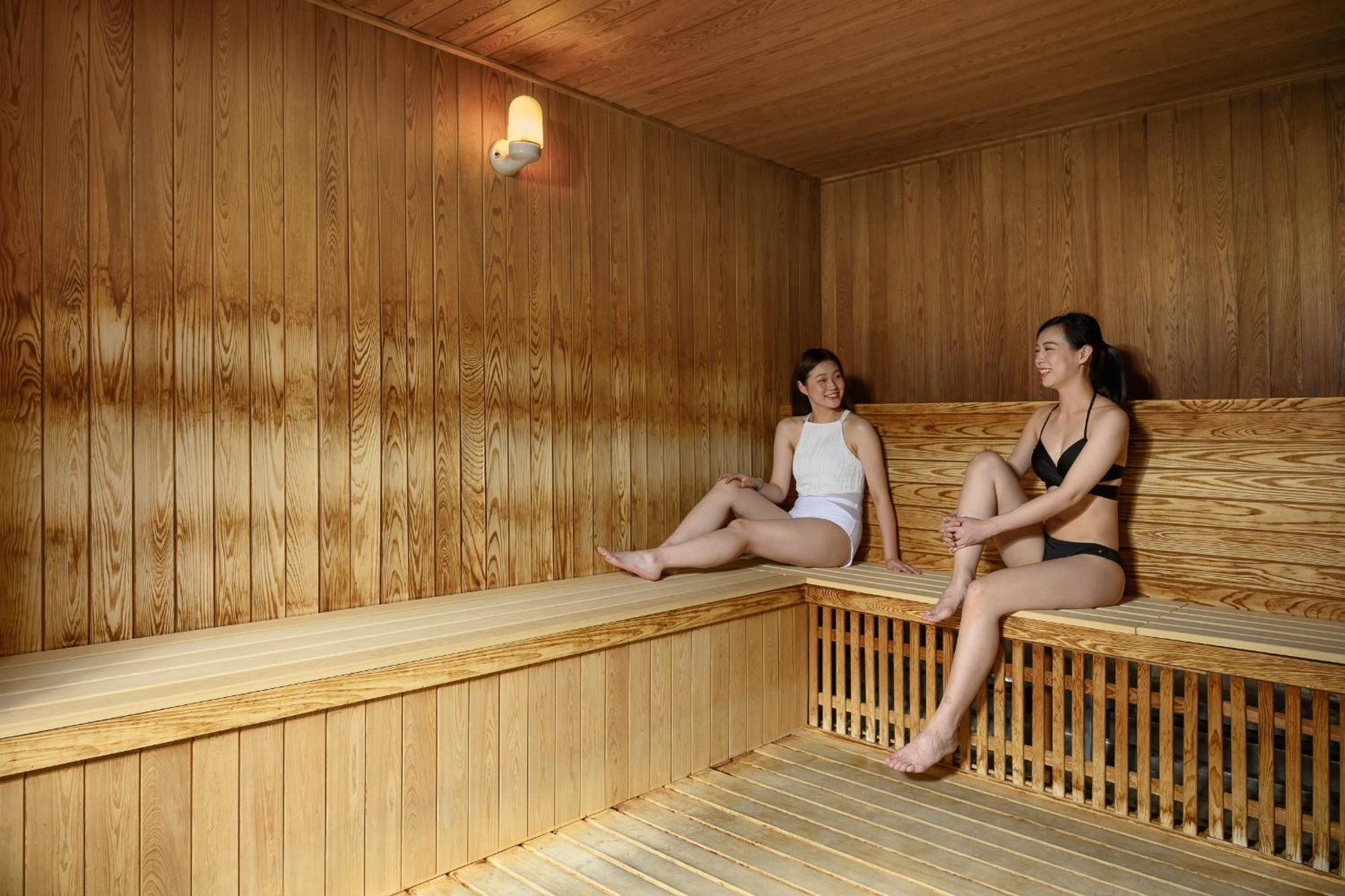 Evergreen Resort Hotel - Jiaosi Цзяоси Экстерьер фото Sauna
